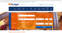 Desktop Screenshot of budgetautonoleggio.it