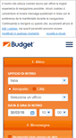 Mobile Screenshot of budgetautonoleggio.it